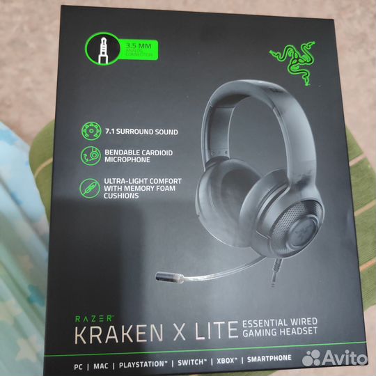 Наушники игровые с микрофоном