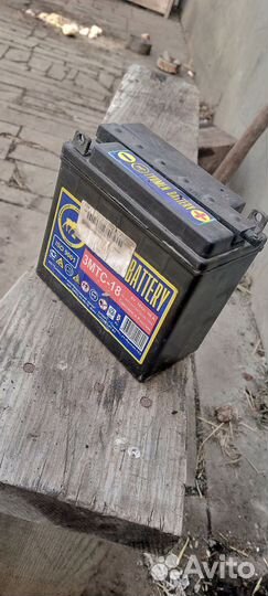 Аккумулятор 6в для мотоцикла
