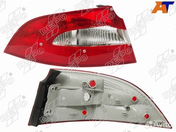 Фонарь задний skoda superb, skoda superb 08