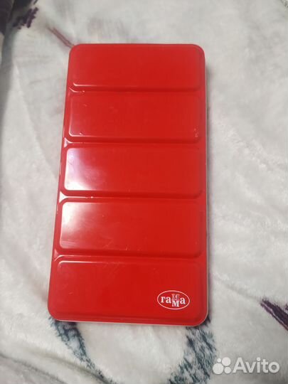 Пенал для акварели металический