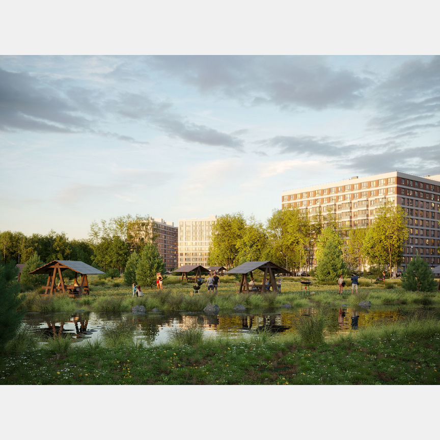 2-к. квартира, 58,6 м², 6/10 эт.