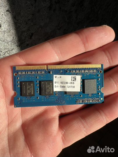 Оперативная память ddr3 4 gb для ноутбука