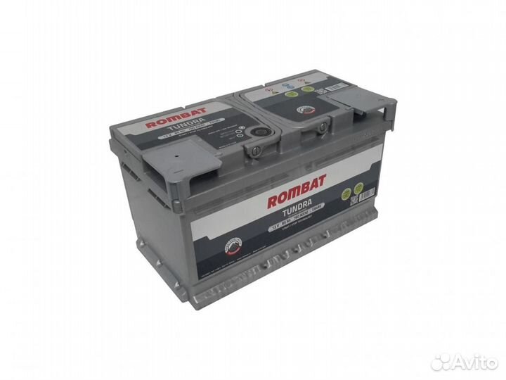 Аккумулятор 80 Ач Rombat E380 L3 R+