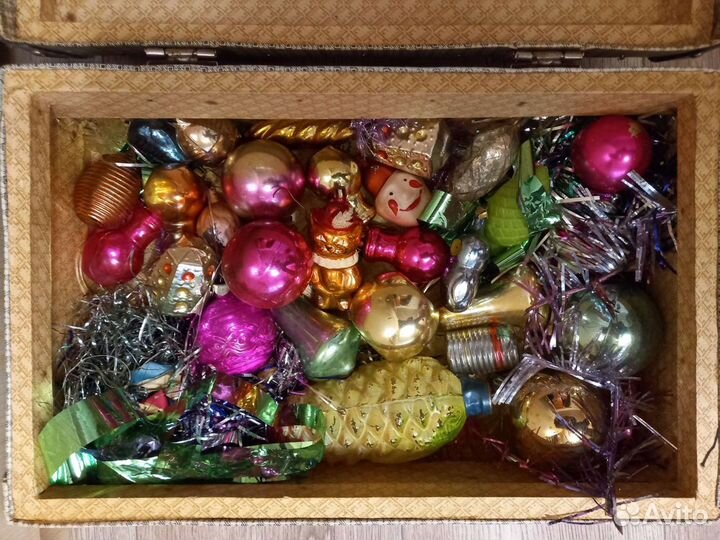 Елочные игрушки СССР