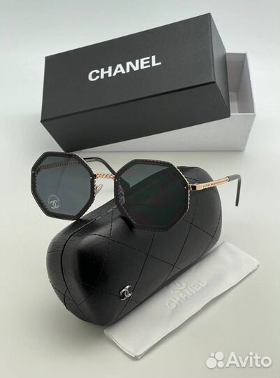 Солнечные очки женские Chanel октагон