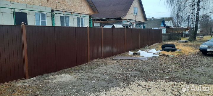 Заборы,Ворота,беседки,веранды и тд