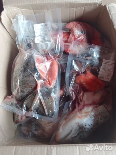 Суповой набор лосось, Кижуч потр. без головы