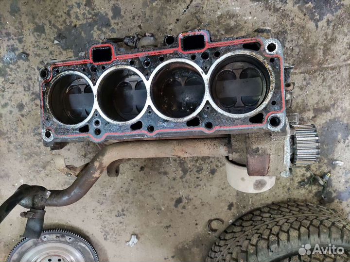 Блок цилиндров двигателя в сборе ваз 124