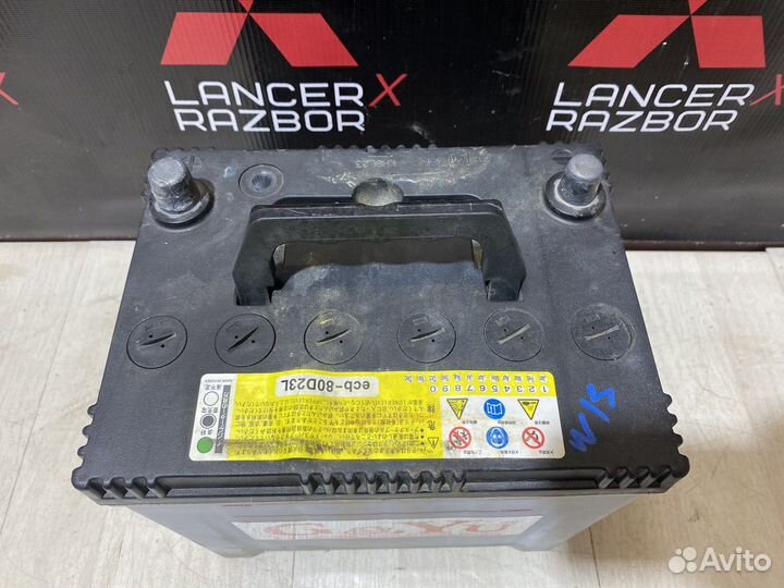 Аккмулятор Lancer 10 80D23L