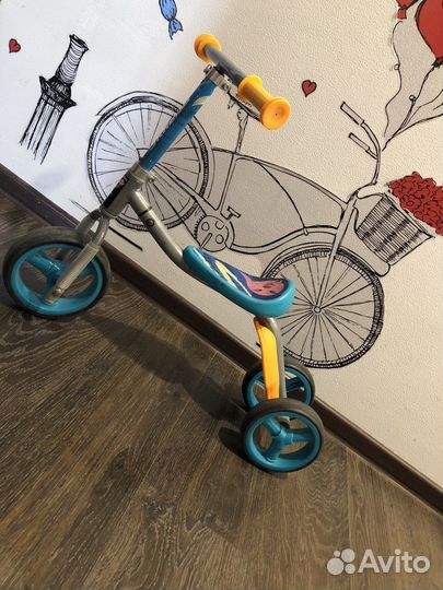 Самокат беговел 2 в 1