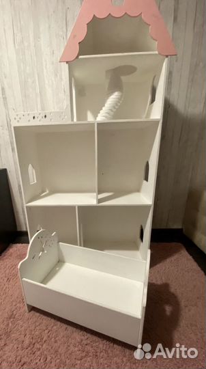 Домик кукольный и кроватка для куклы