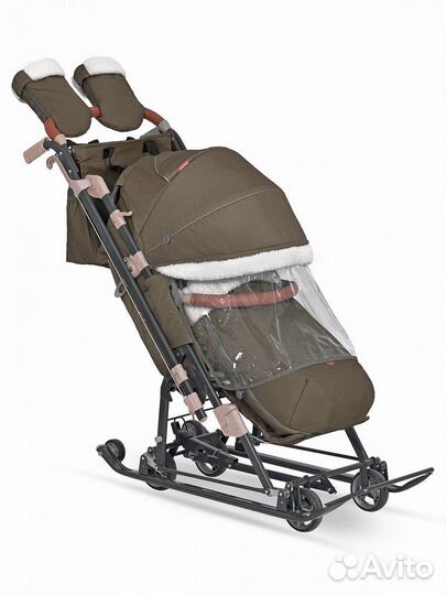 Детские санки коляска nika