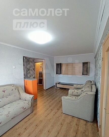 2-к. квартира, 45,6 м², 5/5 эт.