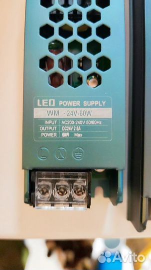 Блок питания 24v, 60w