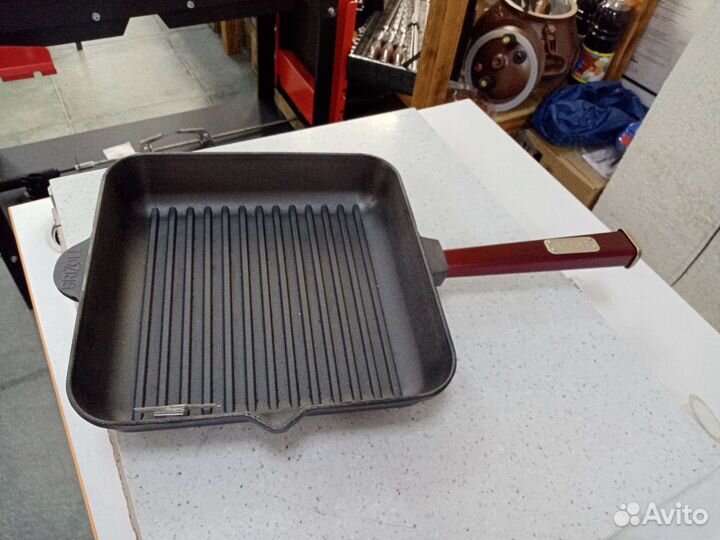 Сковорода гриль квадратная