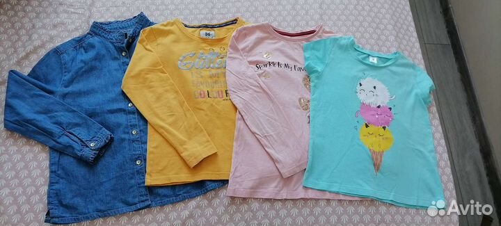 Одежда для девочки пакетом 122-128