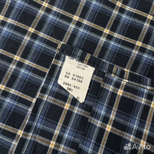 Клетчатая рубашка Bogner Checkered Blue Shirt