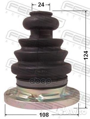 Пыльник шрус внутренний комплект 108x124x24 FEB