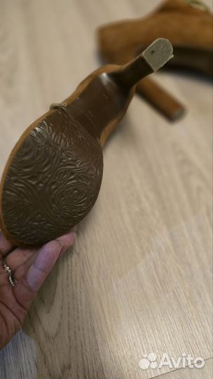 Ботильоны натуральная кожа 38/39