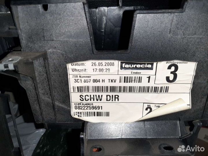 Торпеда passat b6