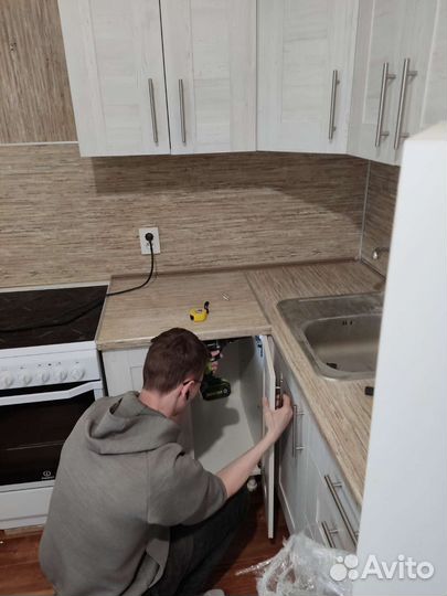 Сборка разборка, установка кухни