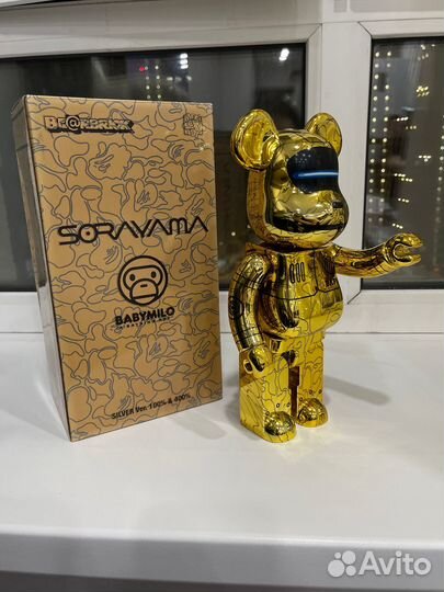 Мишка bearbrick bape soroyama