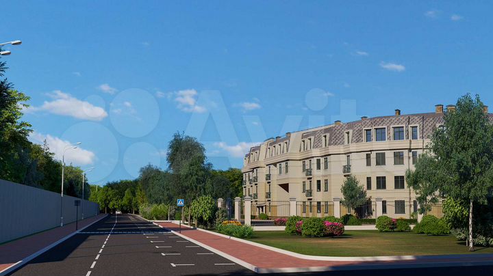 1-к. квартира, 53,6 м², 3/4 эт.