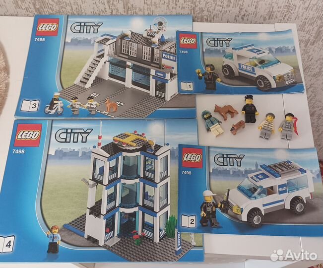 Lego полицейский участок