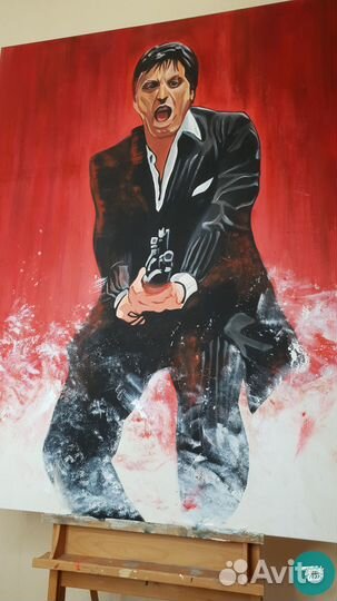 Картины Микки Маус стрит -арт маслом