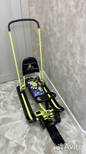 Снегокат с колесами