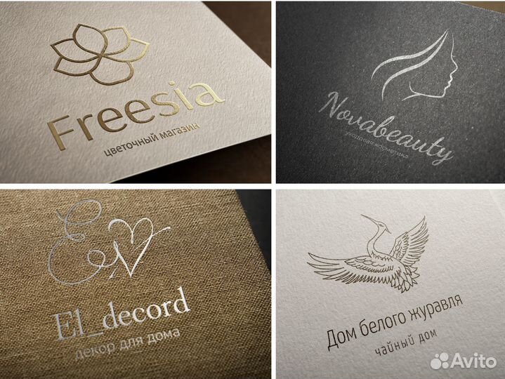 Разработка логотипа фирменный стиль полиграфия