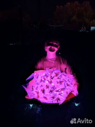 Букет с бабочками