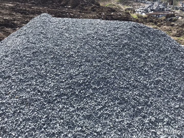 Щебень, песок, пгс,отгрохотка, земля, доставка