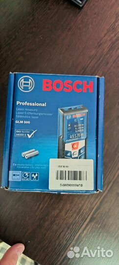 Лазерный дальномер bosch glm 500