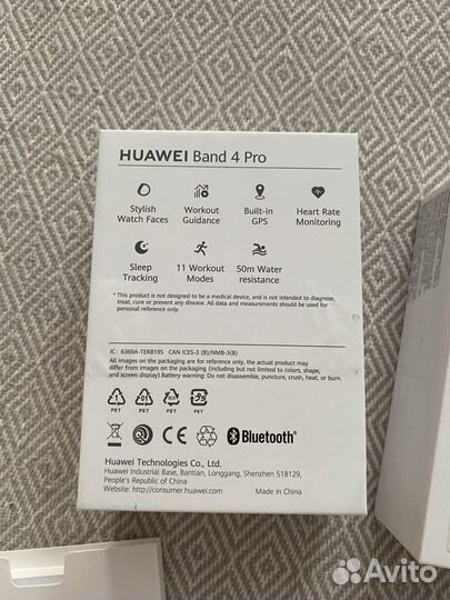 SMART часы huawei band 4 pro