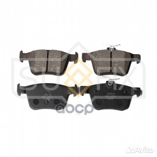 Дисковые тормозные колодки зад прав/лев SX1