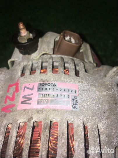 Генератор Toyota Allion ZZT240 1zzfe