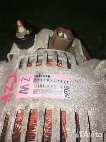 Генератор Toyota Allion ZZT240 1zzfe