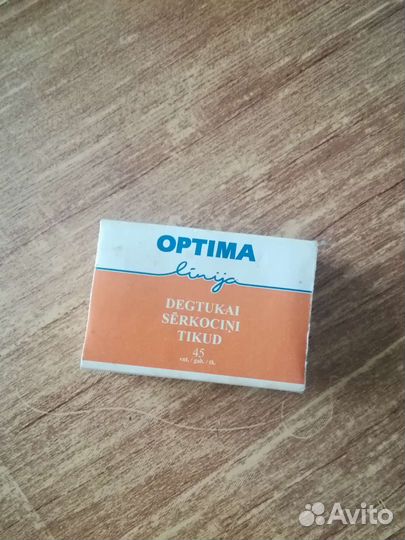 Спички Optima (Lietuva)