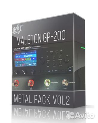 Metal pack vol.2 пресеты для Valeton GP200