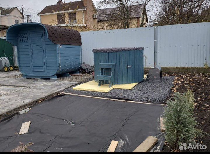 Купель, банный чан