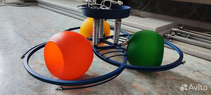 Светильник потолочный подвесной бу