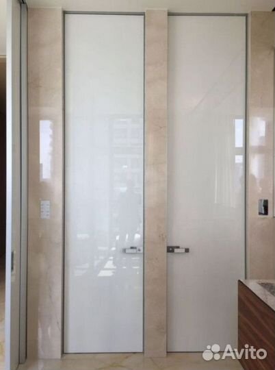 Двери скрытые эмаль