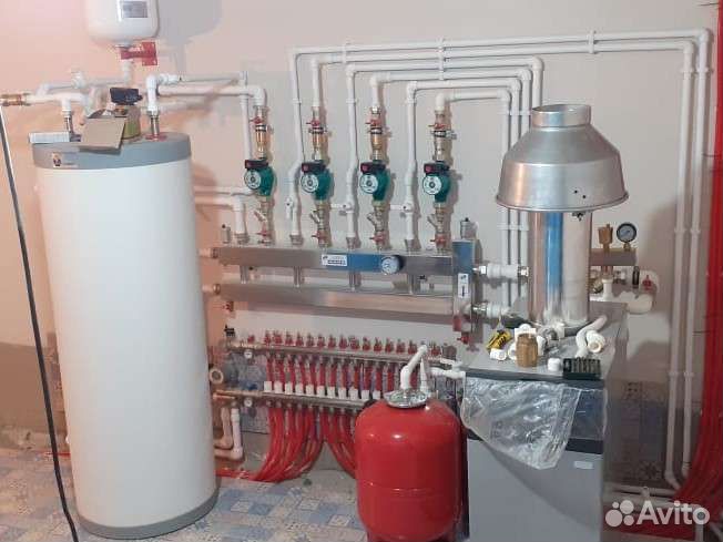 Монтаж отопление водоснабжение канализация