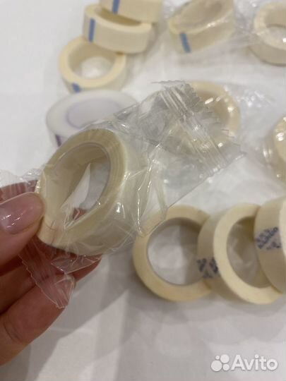 Скотч для наращивания и изоляции ресниц