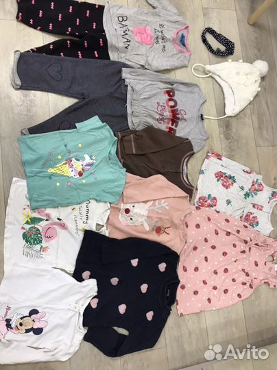 Вещи на девочку 80-86