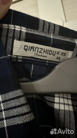 Рубашка в клетку 140