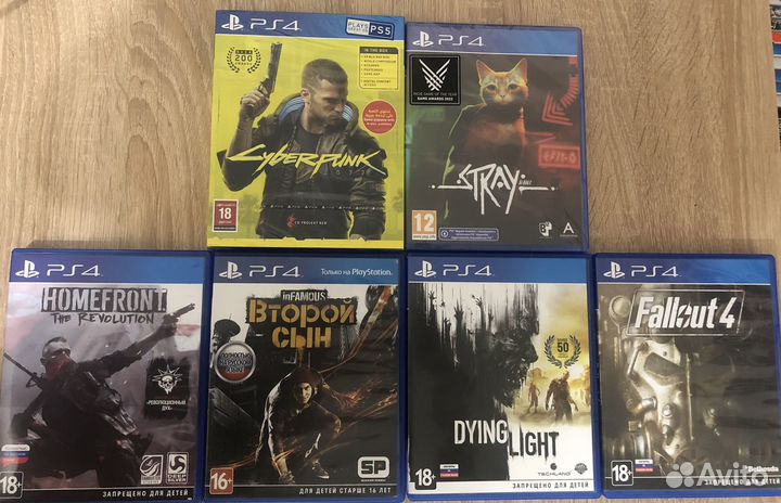 Новый Stray / Cyberpunk 2077 и др на PS4