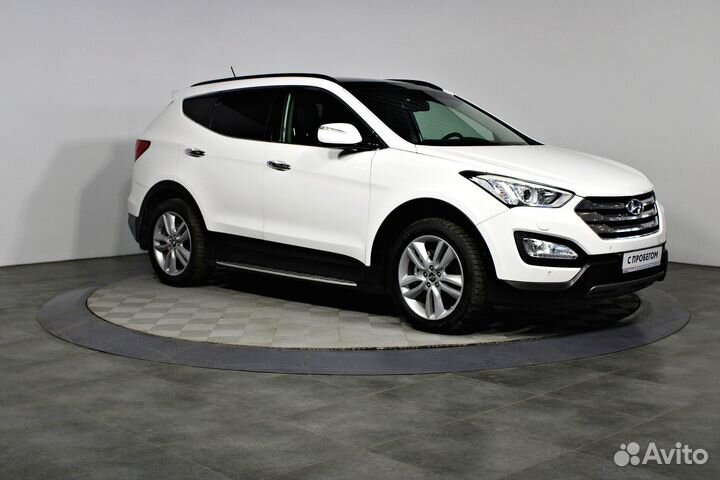 Hyundai Santa Fe 2.2 AT, 2013, 203 807 км