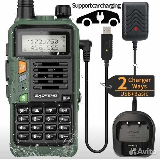 Рация Baofeng UV S9 Plus, новые